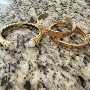 Set of bracelets bangles